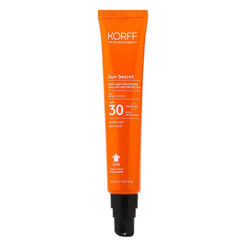 Korff Sun Secret Face Fluid SPF30 Αντιγηραντικό Αντηλιακό Προσώπου 50ml